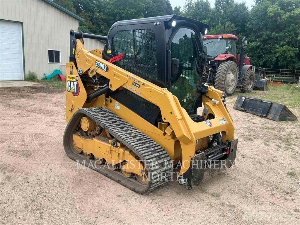 CAT 259D3 AQB Smykem řízené nakladače