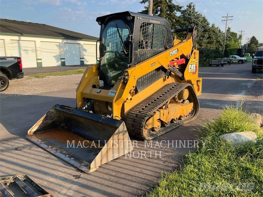 CAT 259D3 AQB Smykem řízené nakladače