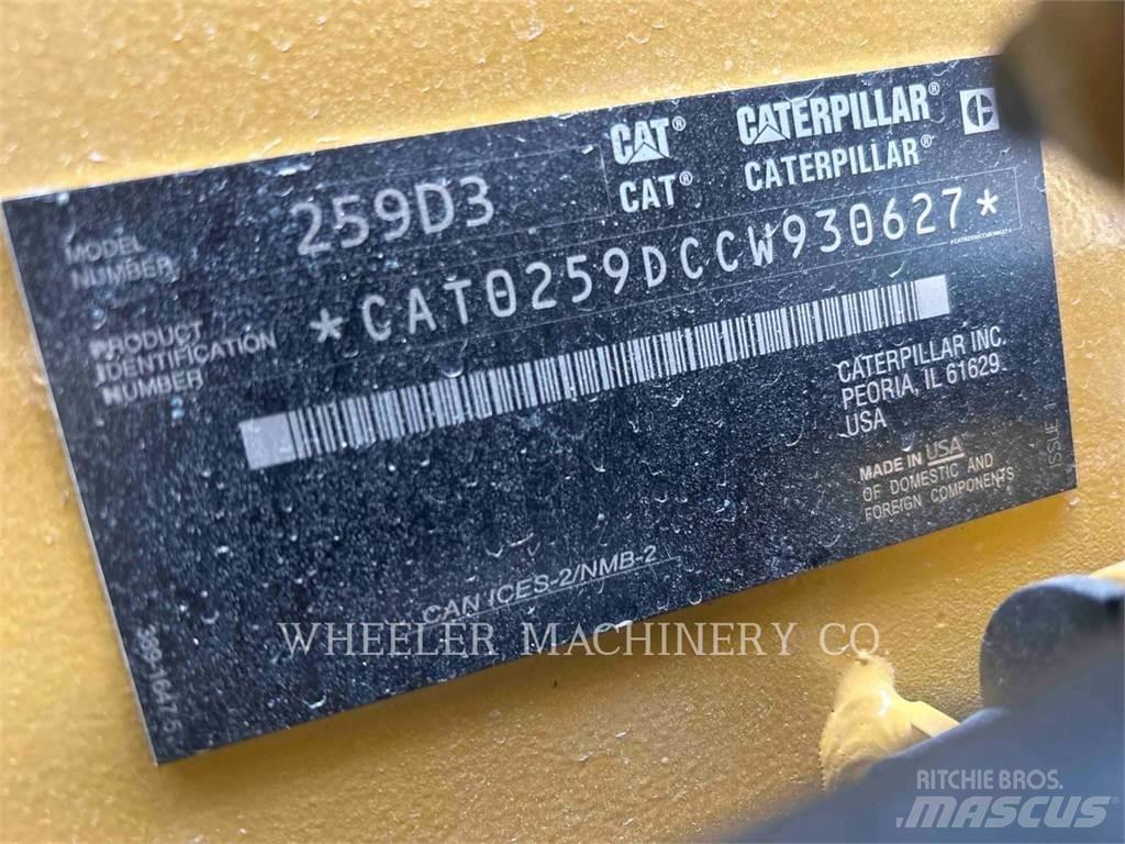 CAT 259D3 C3H2 Pásové nakladače