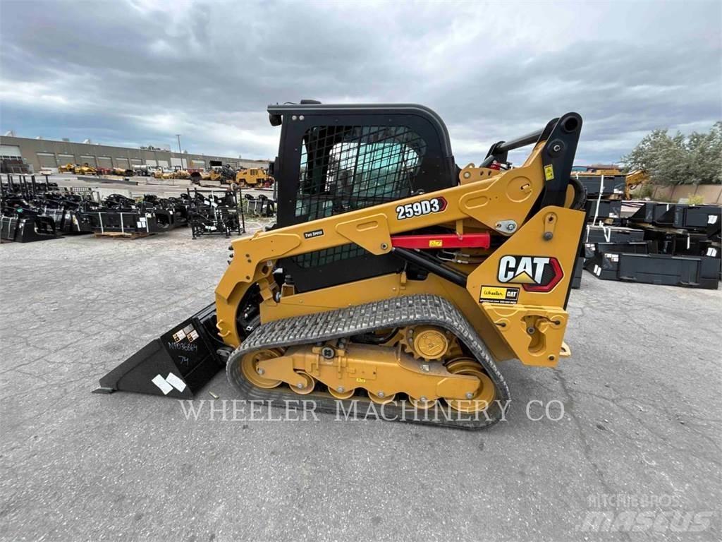 CAT 259D3 C3H2 Pásové nakladače