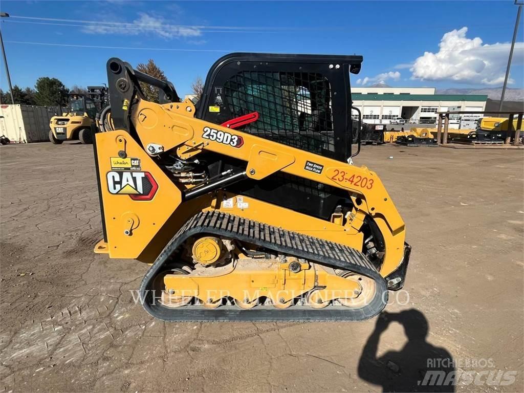 CAT 259D3 C3HF Pásové nakladače