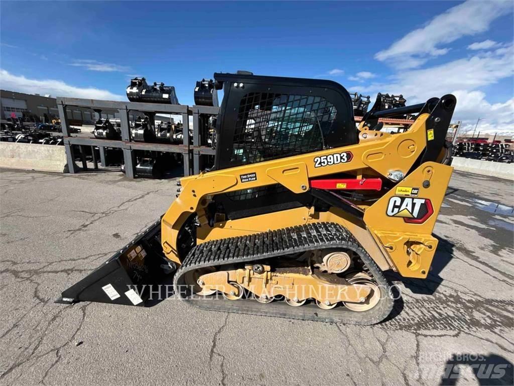 CAT 259D3 C3HF Pásové nakladače