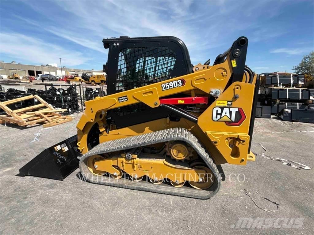CAT 259D3 C3HF Pásové nakladače