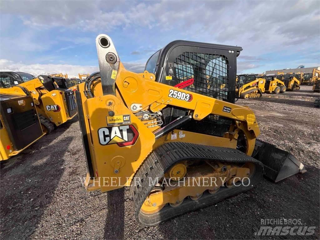 CAT 259D3 C3HF Pásové nakladače