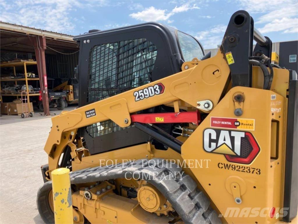 CAT 259D3HF2C Smykem řízené nakladače