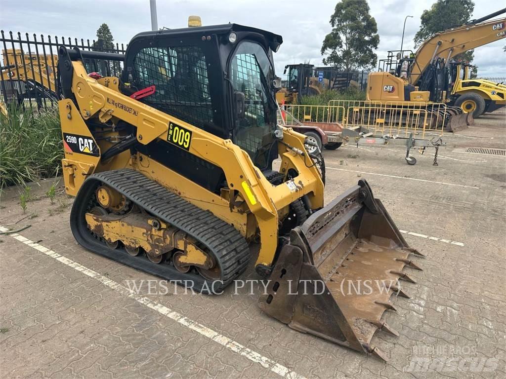 CAT 259DLRC Pásové nakladače