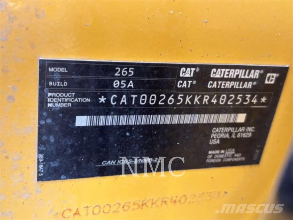 CAT 265-05 Pásové nakladače