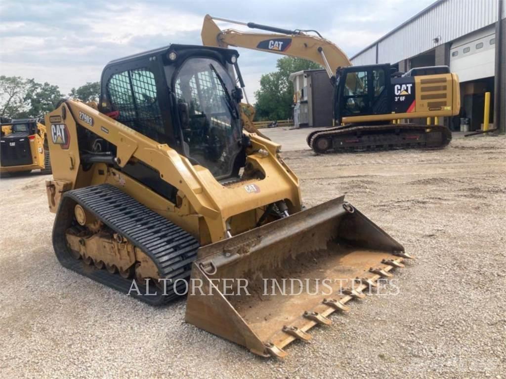 CAT 279D3 Smykem řízené nakladače