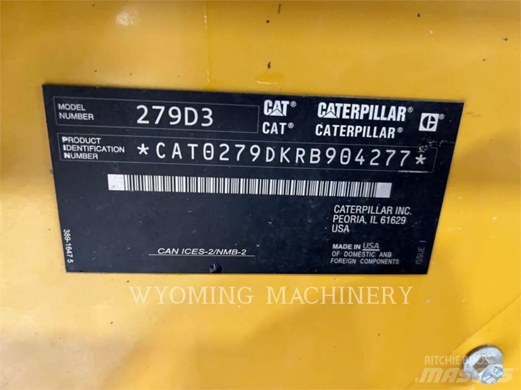 CAT 279D3 Smykem řízené nakladače