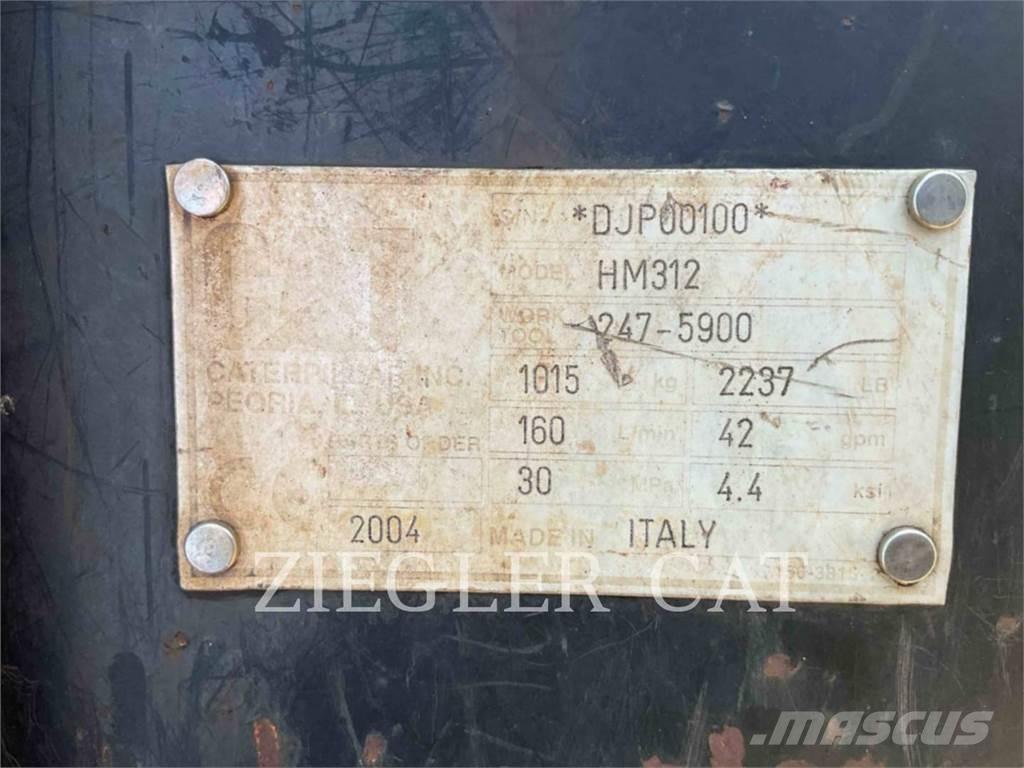 CAT 287C Pásové nakladače