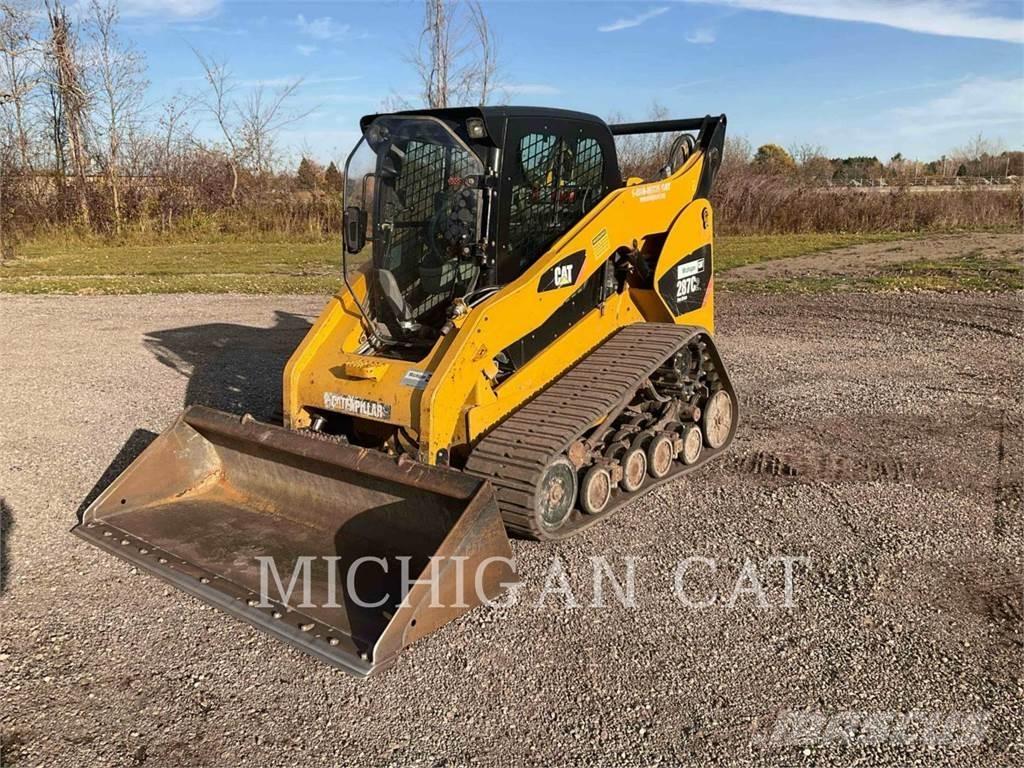 CAT 287C2 A2Q Smykem řízené nakladače