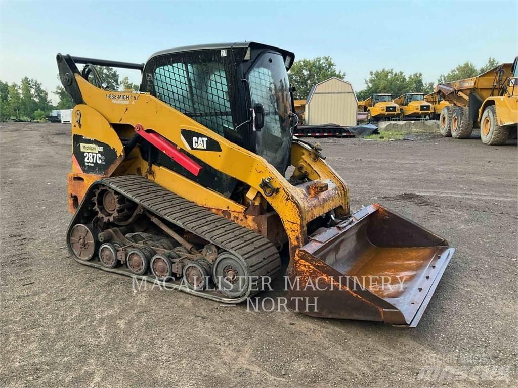 CAT 287C2 A2Q Smykem řízené nakladače