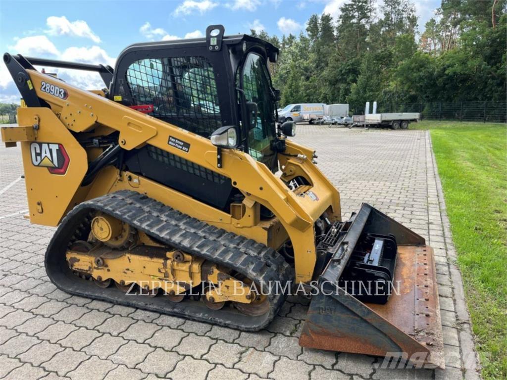 CAT 289D Smykem řízené nakladače