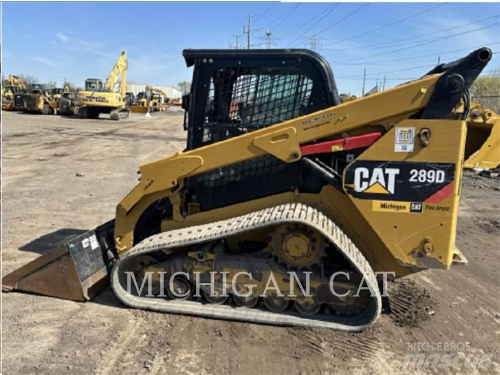 CAT 289D AQB Smykem řízené nakladače