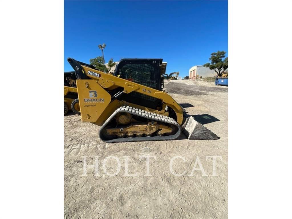 CAT 289D CAB Smykem řízené nakladače