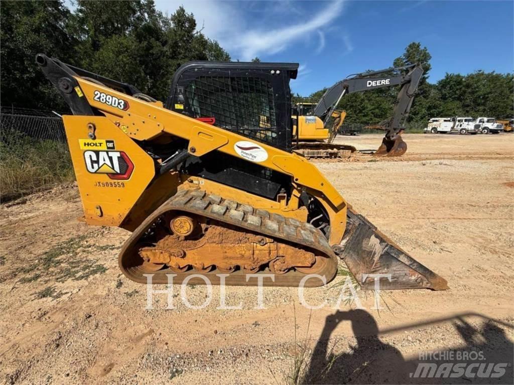 CAT 289D CAB Smykem řízené nakladače