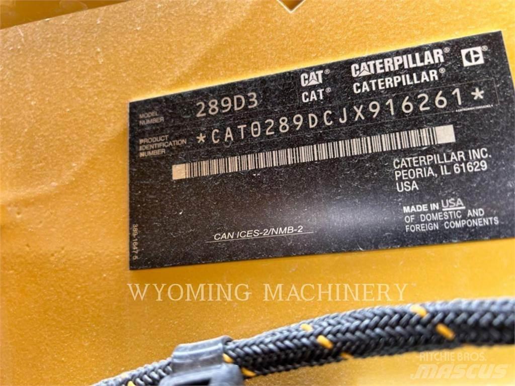 CAT 289D3 Smykem řízené nakladače