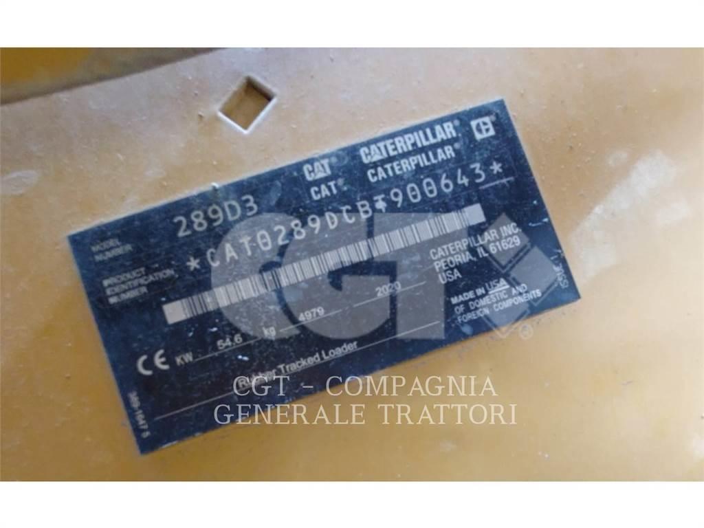 CAT 289D3 Pásové nakladače