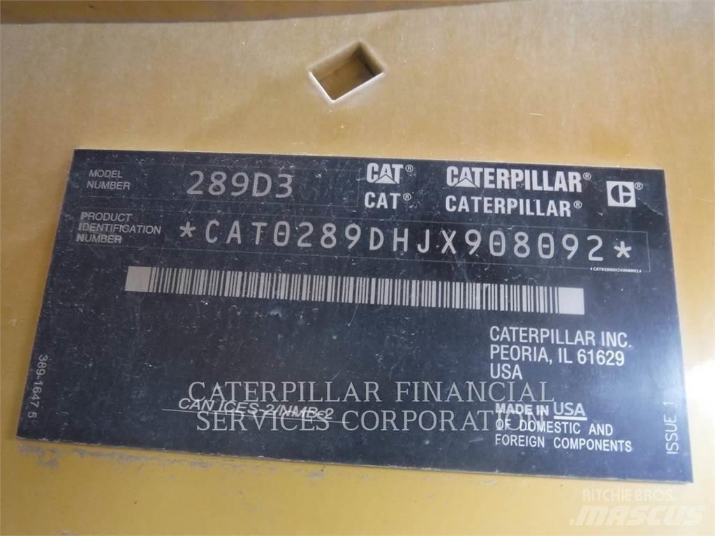 CAT 289D3 Pásové nakladače