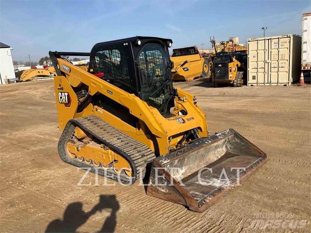 CAT 289D3 Pásové nakladače