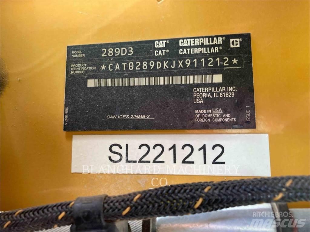 CAT 289D3 Pásové nakladače