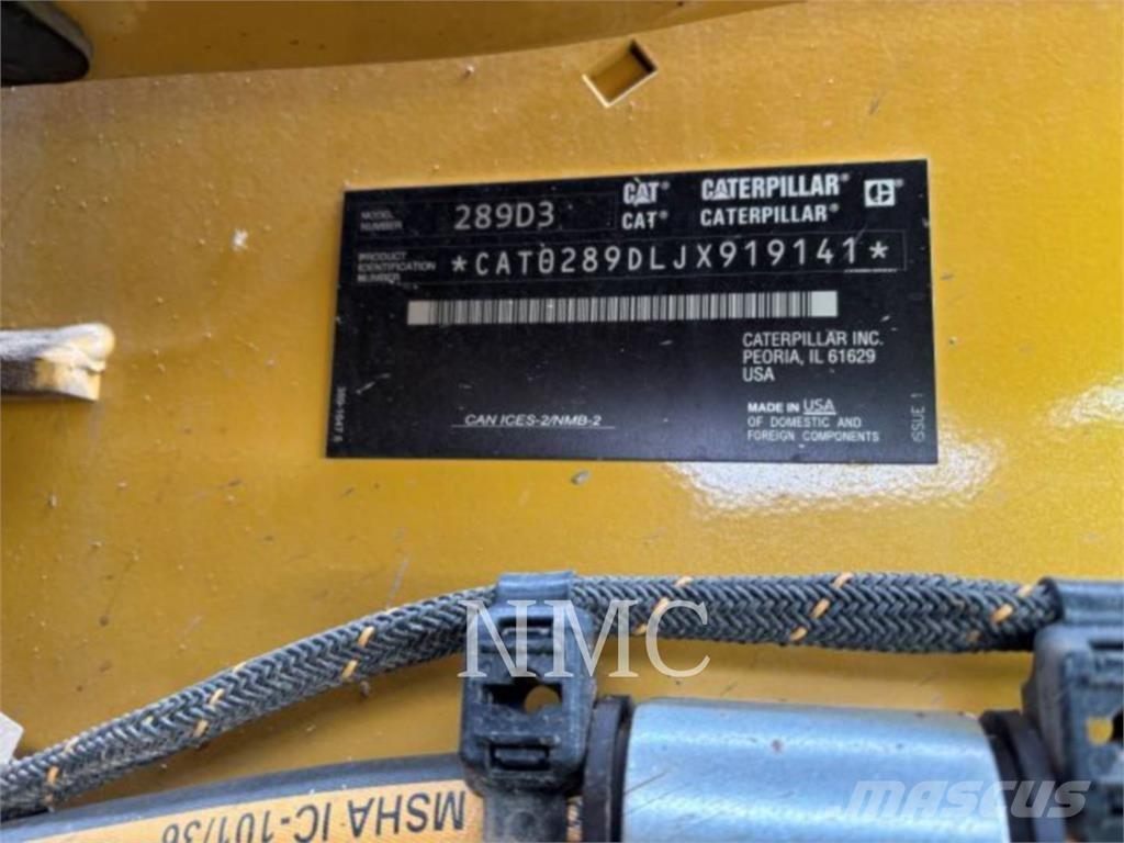 CAT 289D3 Pásové nakladače