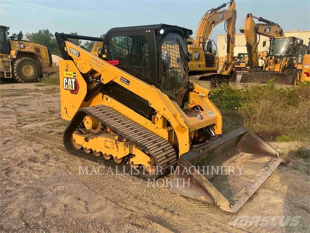 CAT 289D3 AHQB Smykem řízené nakladače