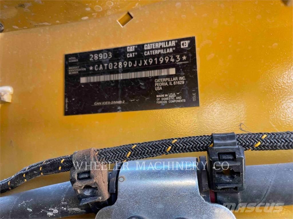 CAT 289D3 C3HF Pásové nakladače