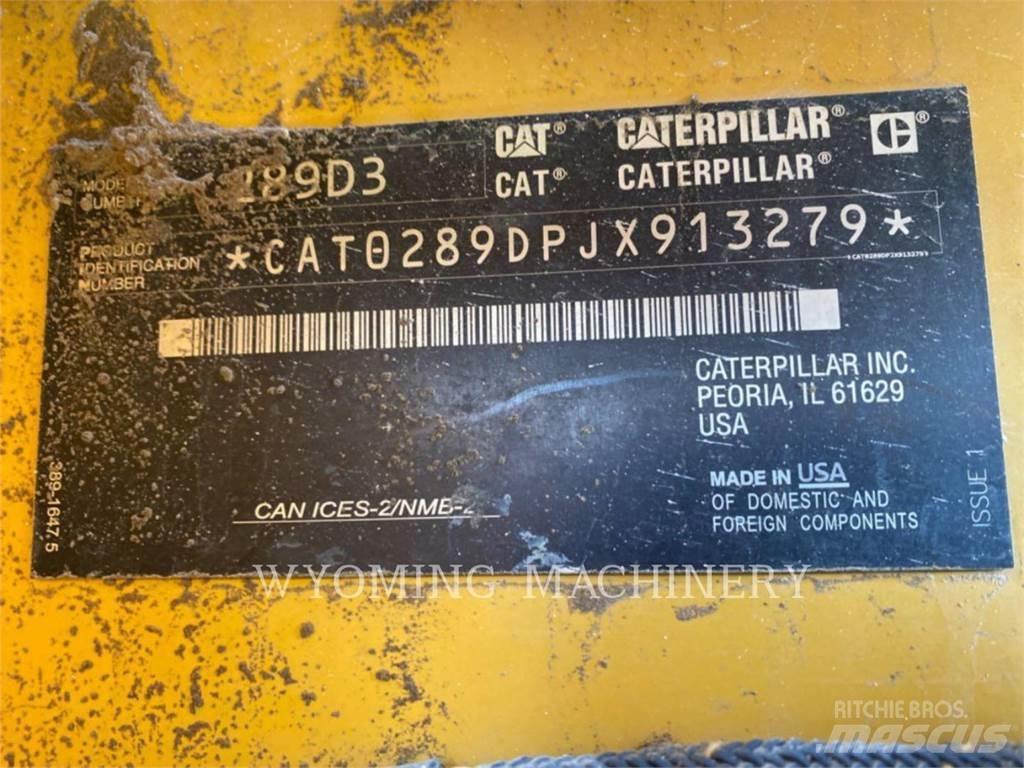 CAT 289D3 HF Smykem řízené nakladače