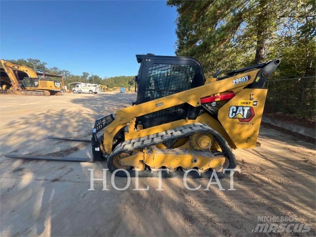 CAT 299D CAB Smykem řízené nakladače