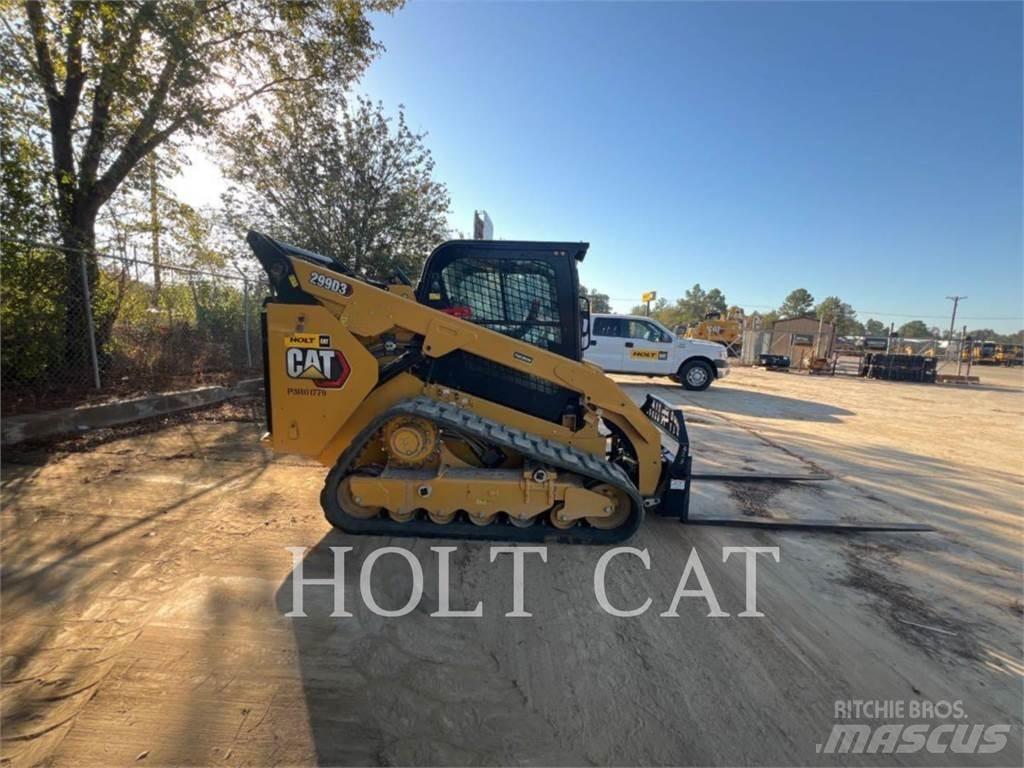 CAT 299D CAB Smykem řízené nakladače