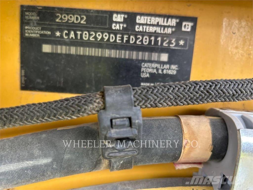 CAT 299D2 C3HF Pásové nakladače