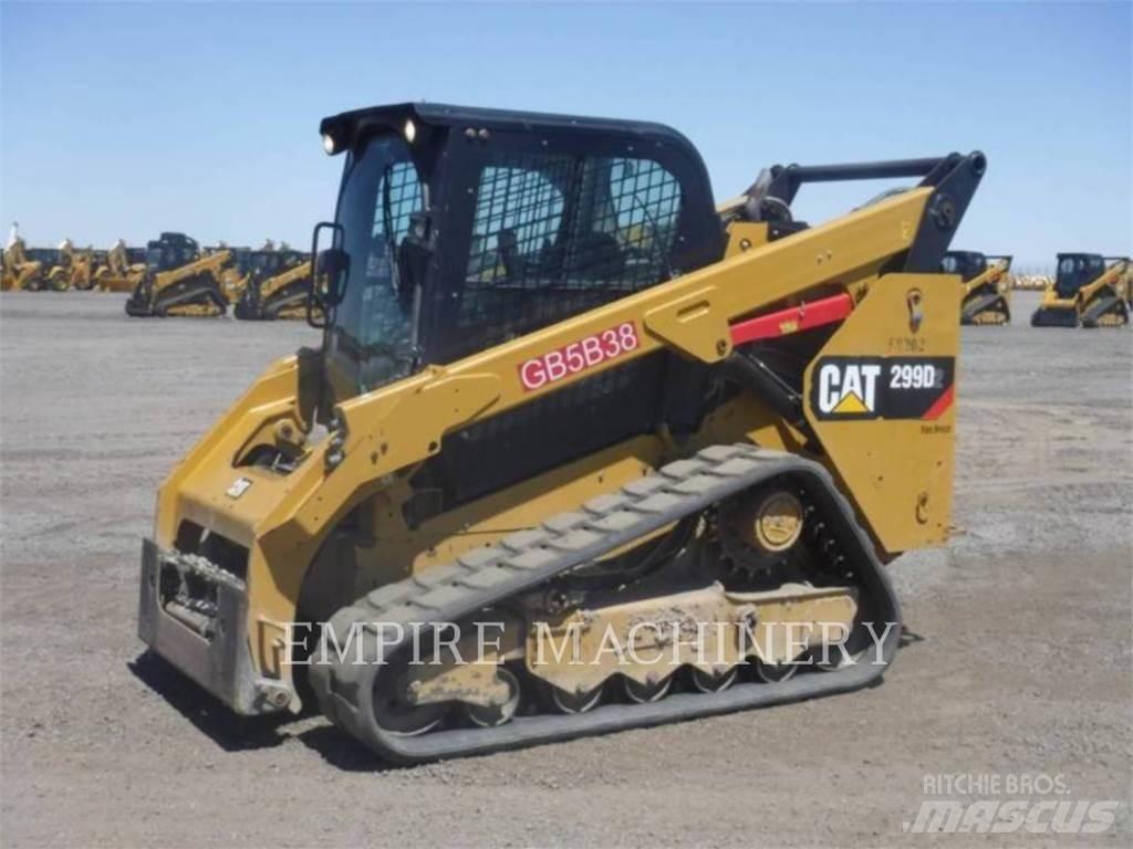 CAT 299D2 CA Smykem řízené nakladače