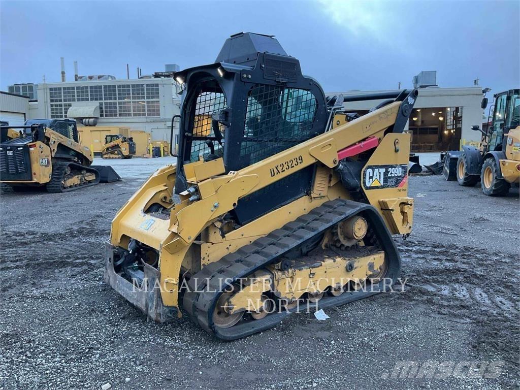 CAT 299D2XHP Smykem řízené nakladače