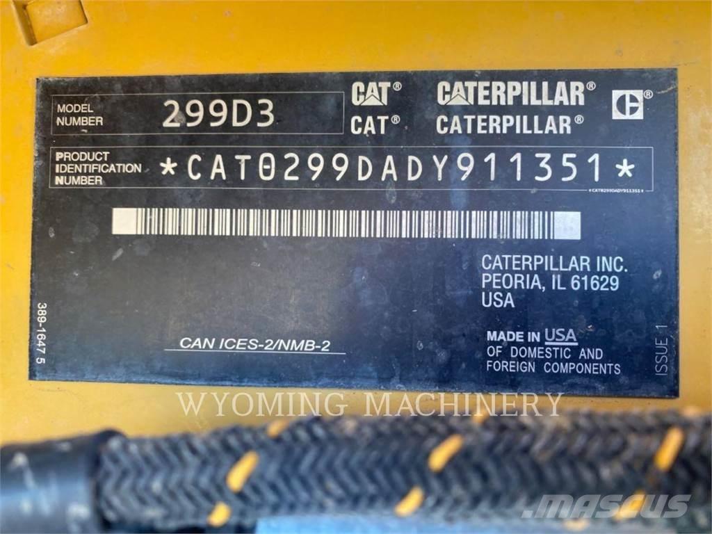 CAT 299D3 Smykem řízené nakladače