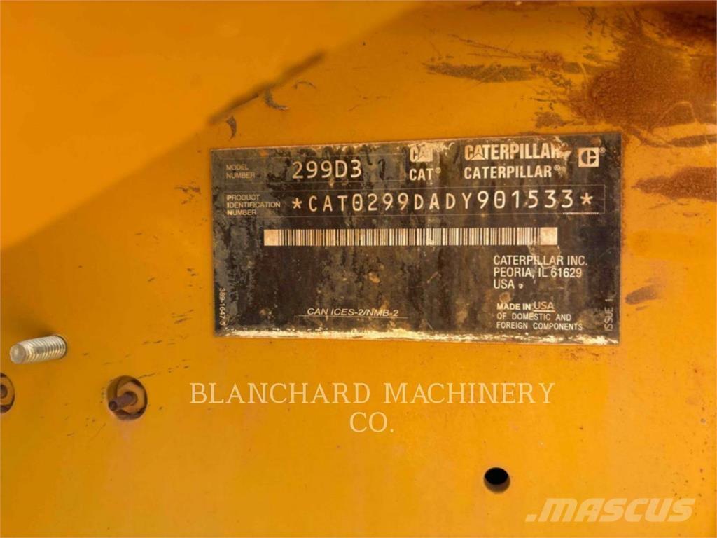 CAT 299D3 Pásové nakladače