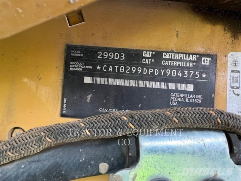 CAT 299D3 H2CB Smykem řízené nakladače