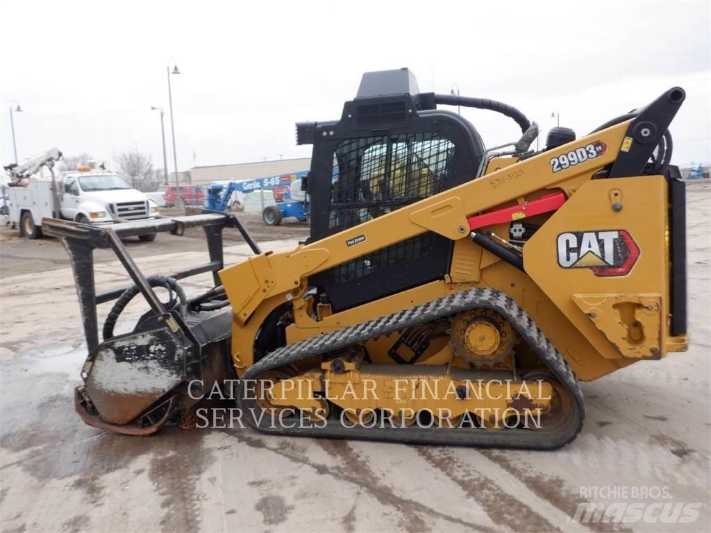 CAT 299D3XE Pásové nakladače