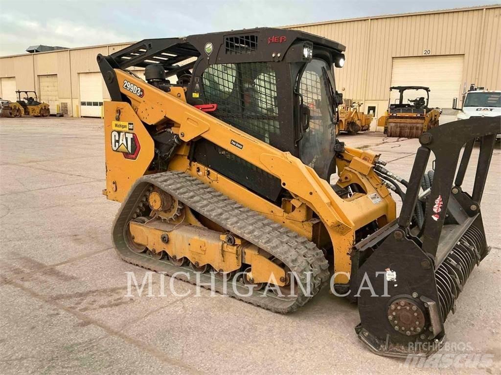 CAT 299D3XE Pásové nakladače