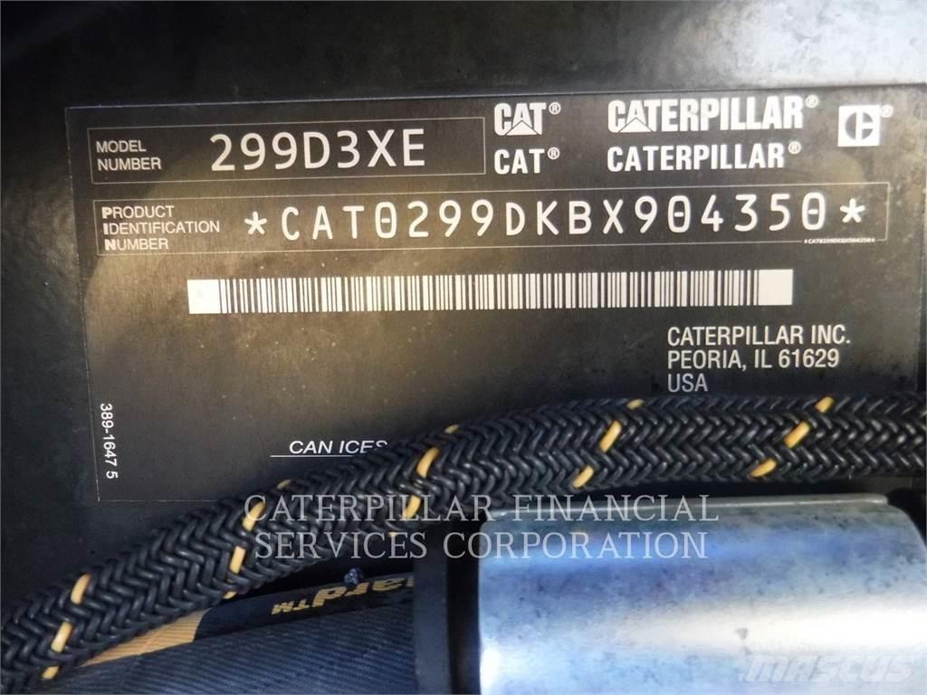 CAT 299D3XE Pásové nakladače