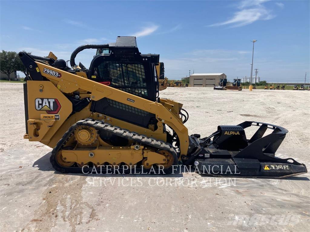 CAT 299D3XE Pásové nakladače
