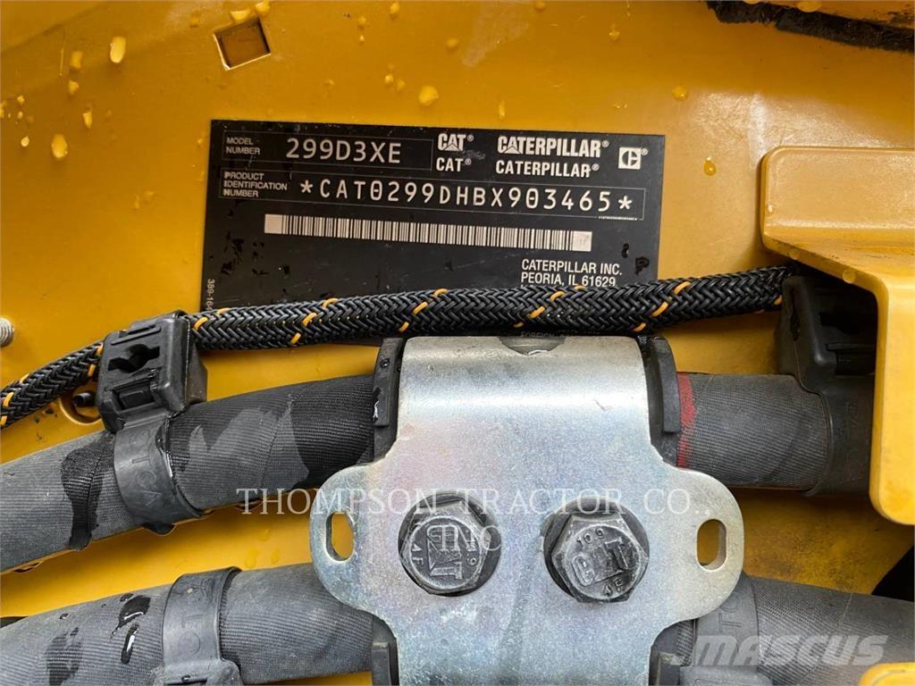 CAT 299D3XE Pásové nakladače
