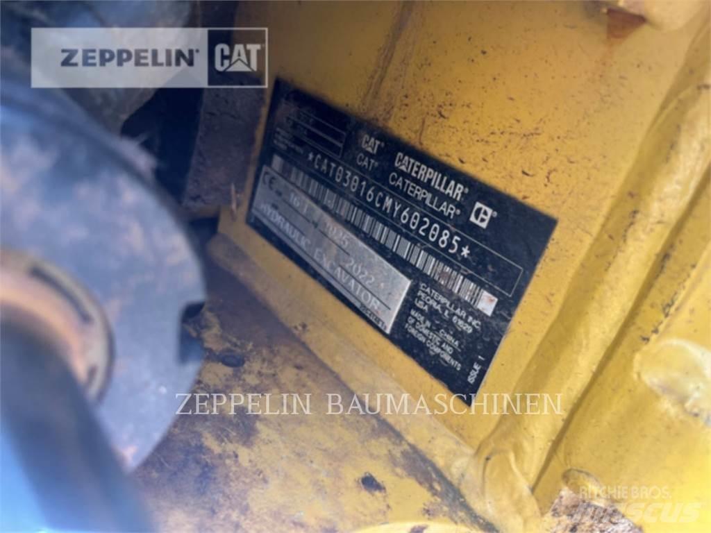 CAT 301.6-05A Pásová rýpadla