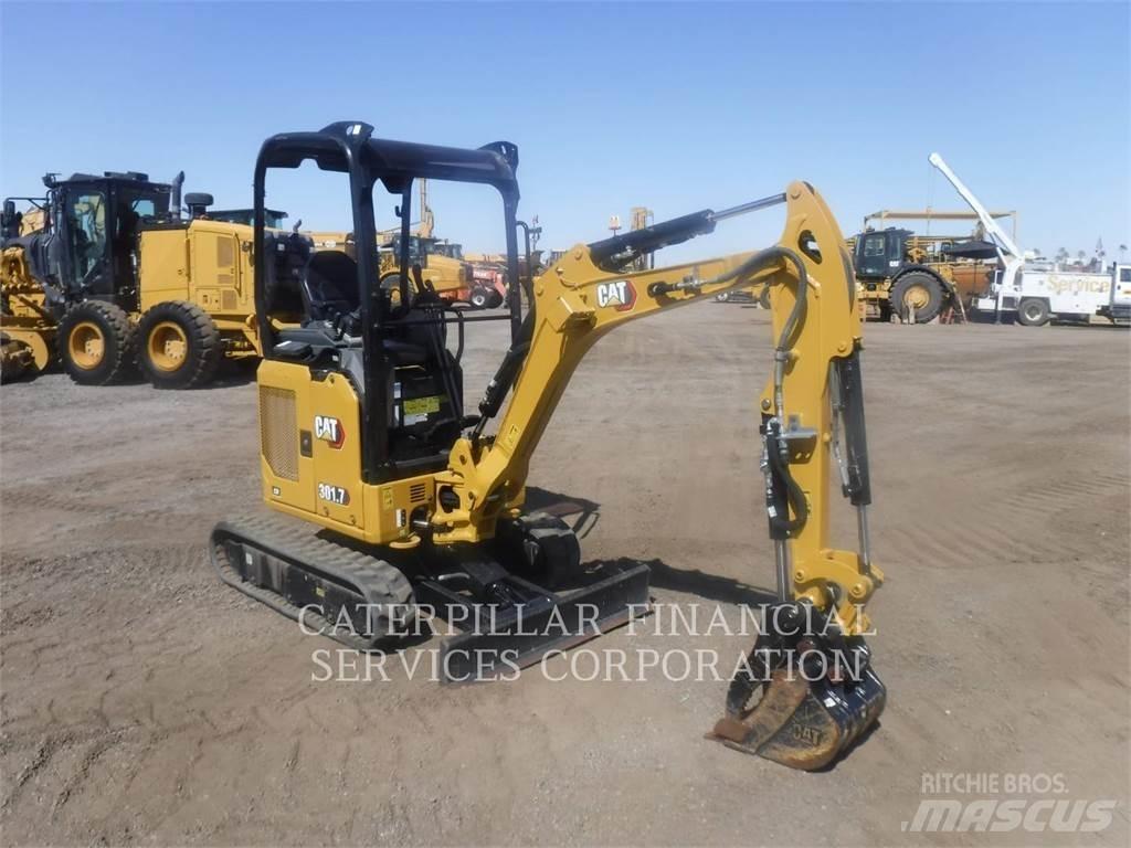 CAT 301.7-05CR Pásová rýpadla