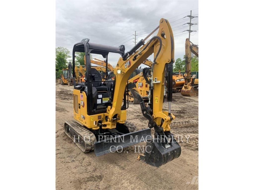 CAT 301.7-05CR Pásová rýpadla
