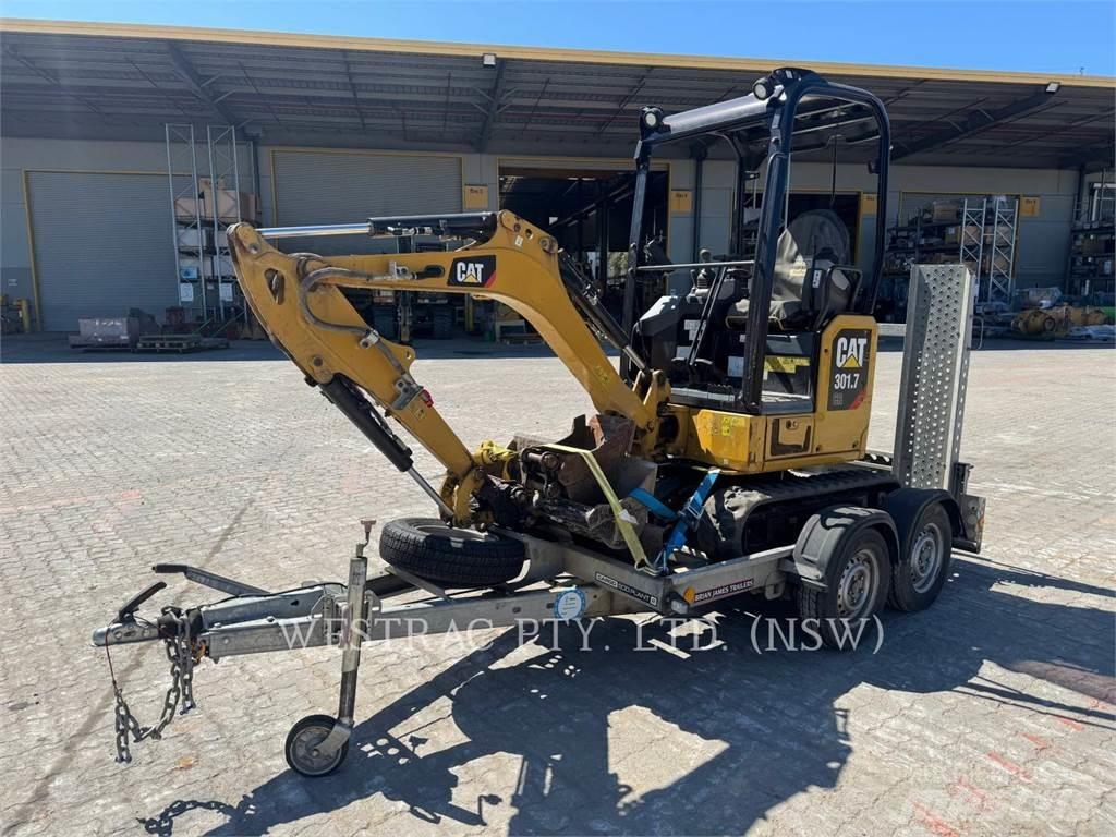 CAT 301.7CR Pásová rýpadla