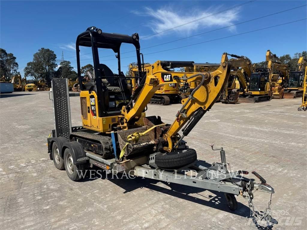 CAT 301.7CR Pásová rýpadla
