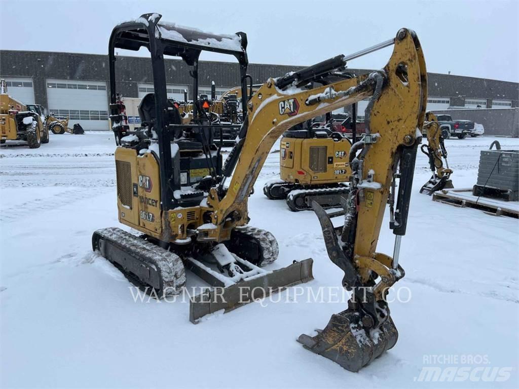 CAT 301.7CR Pásová rýpadla