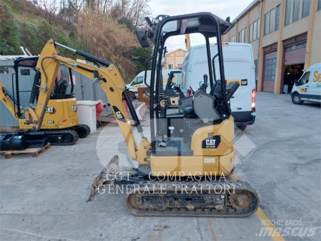 CAT 301.7D Pásová rýpadla