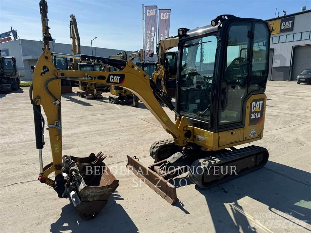 CAT 301.8 Pásová rýpadla